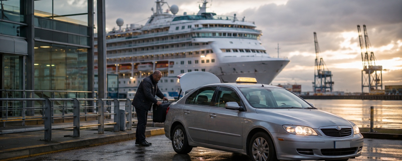 Scottish Port Taxi Transfer with Cruise Ship