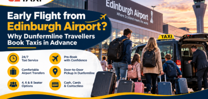 Early Flight from Edinburgh Airport Why Dunfermline Travellers Book Taxis in Advance