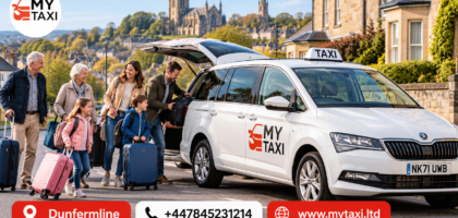 8 seater taxi Dunfermline